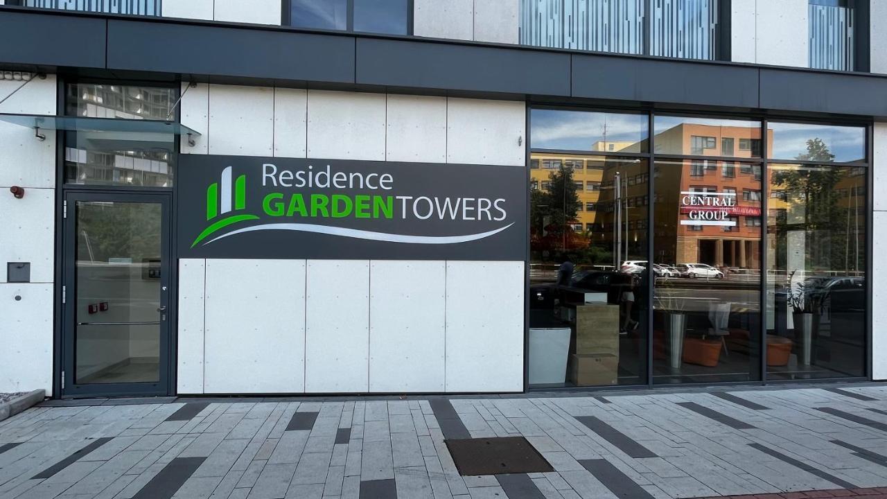 Residence Garden Tower - 8 Min Do Centra, Garaz Prague Luaran gambar